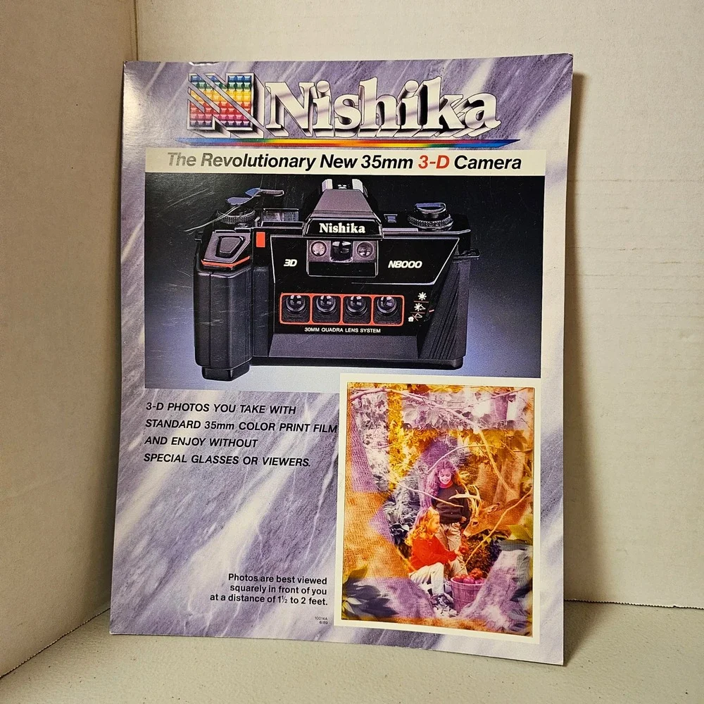 NEW Nishika N8000 Accessory Set Twin Light 3010 Flash Case Lens Cleaning Kit